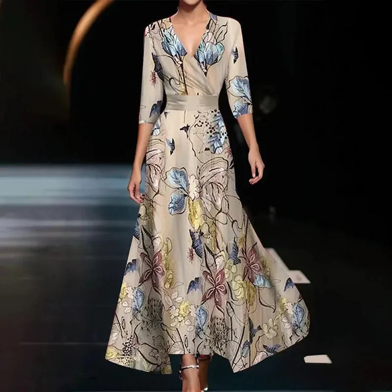 Florabelle | Traumhaftes Maxikleid mit Blumenpracht