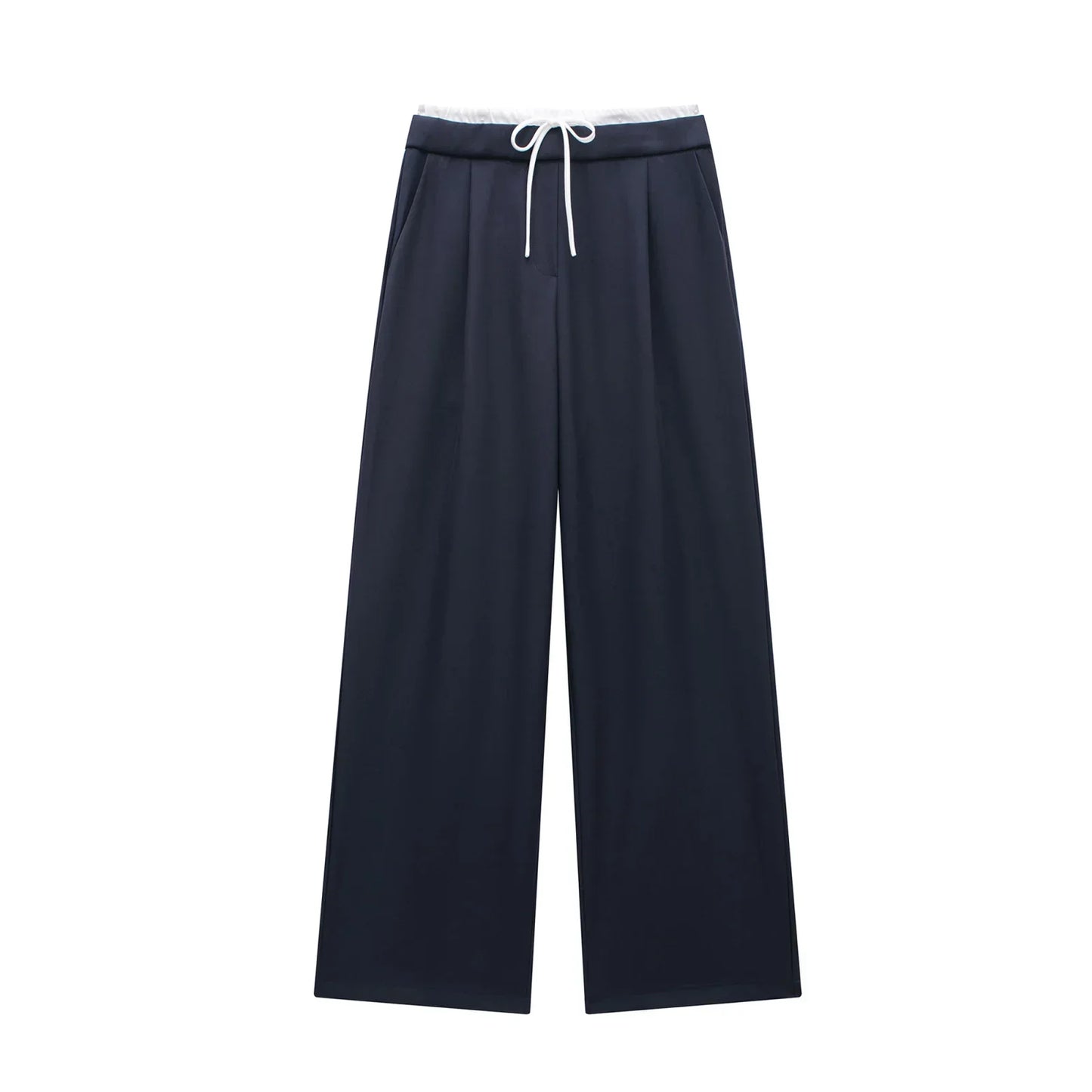 Elisa | Elegante High-Waist-Hose mit weitem Bein