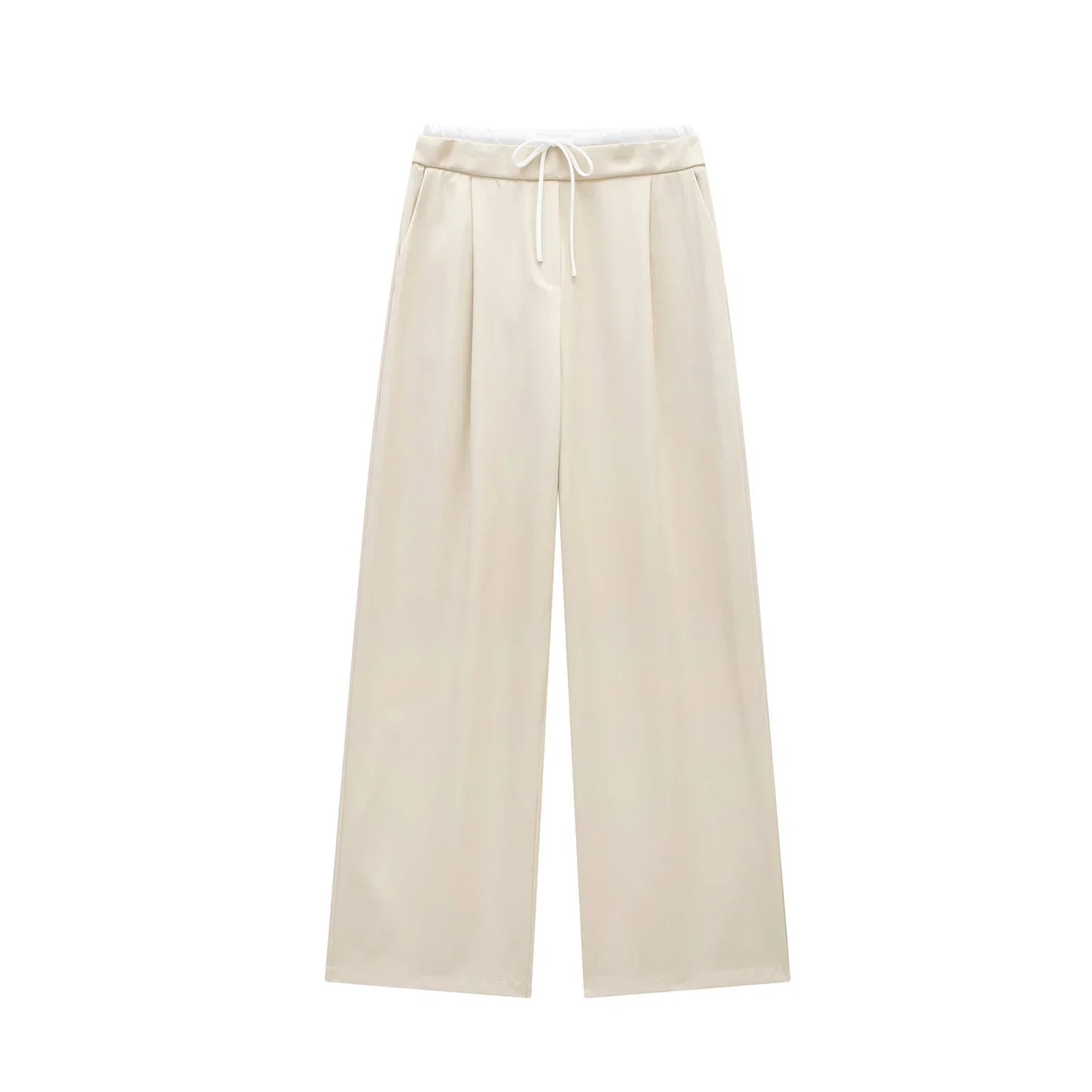 Elisa | Elegante High-Waist-Hose mit weitem Bein