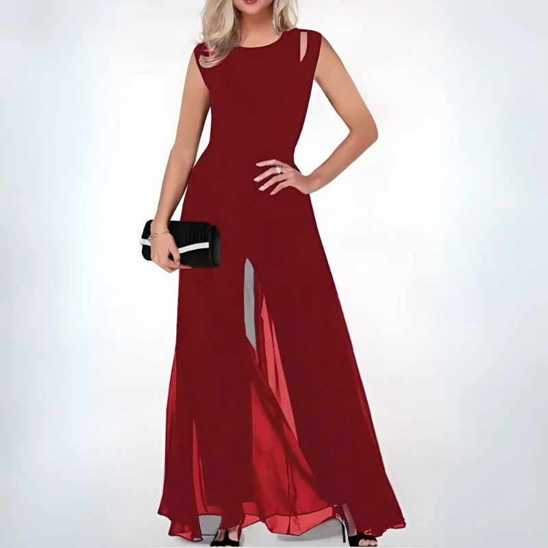 Aurora Jumpsuit der stillen Eleganz