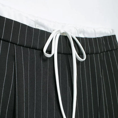 Elisa | Elegante High-Waist-Hose mit weitem Bein